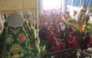 El mal tiempo empañó el Domingo de Ramos, impidiendo la salida procesional