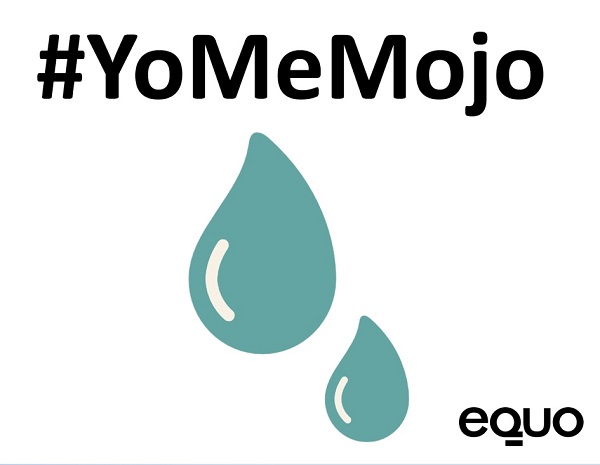 Cartel de la campaña desarrollada por el partido político Equo bajo el lema ‘Yo me mojo’