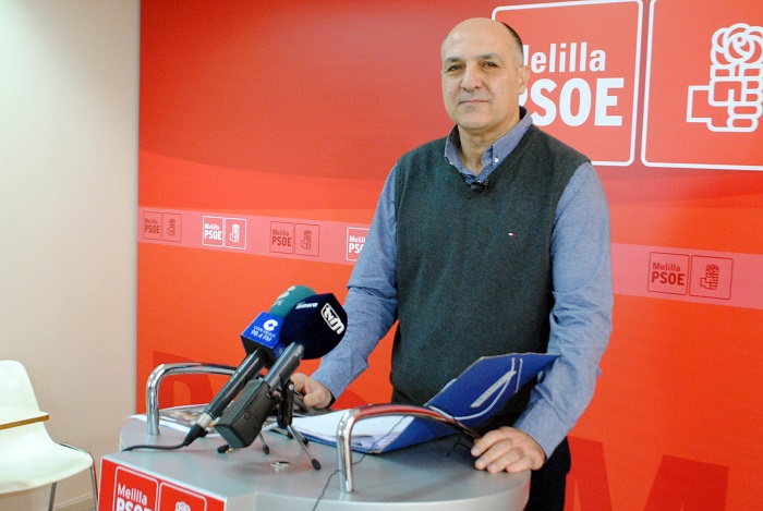 El secretario ejecutivo del PSOE local, Fidel Moga