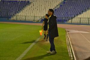 Imagen del último encuentro en casa en el que el Gimnástico Melilla se impuso a BM. Alcobendas