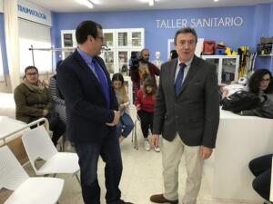 José Manuel Calzado, en la visita a las olimpiadas de FP