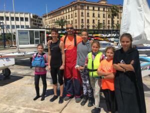 Regatistas de la clase Techno 293