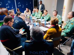 Reunión de coordinación celebrada ayer