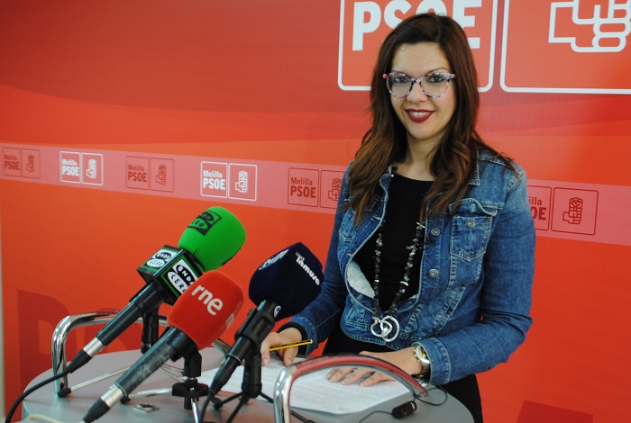 La secretaria de Organización del PSOE local Sabrina Moh