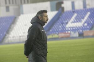 Manolo Herrero, entrenador de la U.D. Melilla