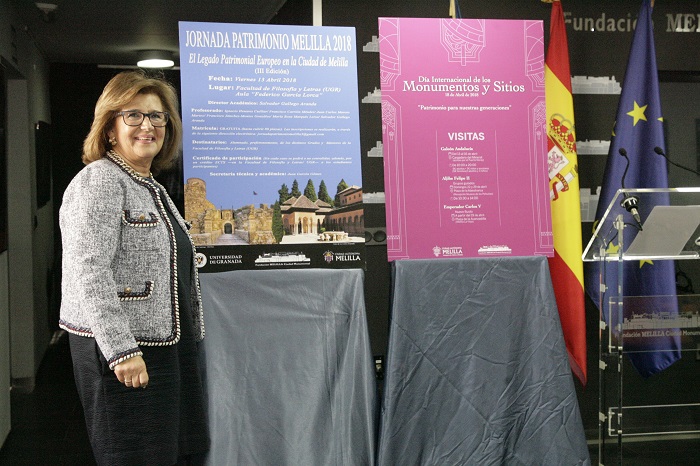 La responsable de la Fundación Melilla Monumental, Maribel Pintos