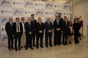 El presidente del COE estuvo en Melilla junto con ocho presidentes de federaciones nacionales