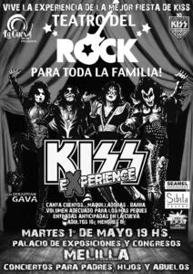 Cartel del espectáculo de Kiss Experience que tendrá lugar el próximo 1 de mayo en el PEC