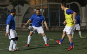 Imagen de uno de los encuentros de la categoría de +40