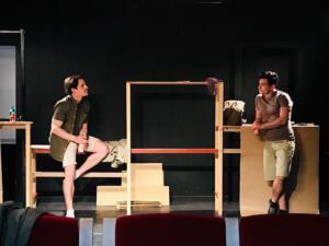 La obra se representará todos los sábados de abril a las 19:00 horas en la sala Azarte