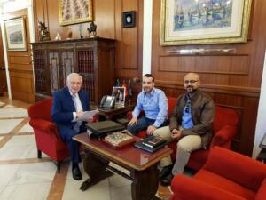 ATME se reunió el 2 de mayo con Imbroda en el primer encuentro de una asociación militar con un presidente autonómico