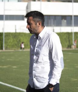 Manolo Herrero, entrenador de la U.D. Melilla