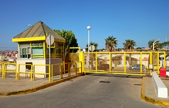 Control de acceso del Centro Penitenciario de Melilla