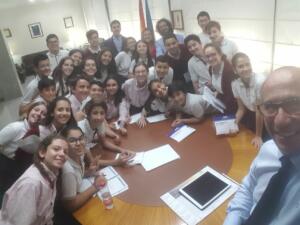 Los selfis en estas visitas ya se han vuelto un clásico