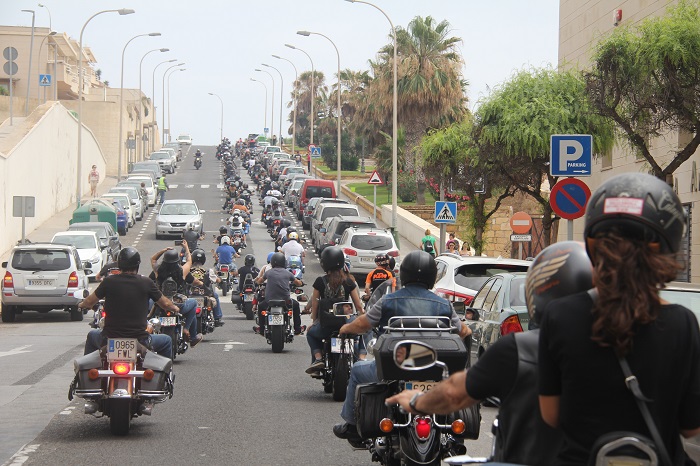 Imagen del ‘Shut Up & Ride’ del año pasado en Melilla