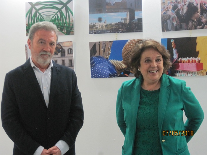 El presidente de la Casa y la teniente de alcalde Carmen Castreño