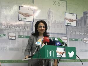 Dunia Almansouri, diputada de Coalición por Melilla