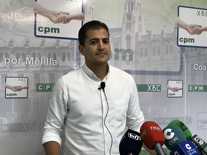 Rachid Bussian, diputado local de Coalición por Melilla (CPM)