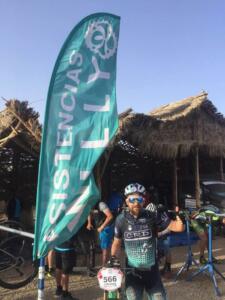 Javi Iglesias está a un paso de lograr su objetivo, finalizar la Titan Desert
