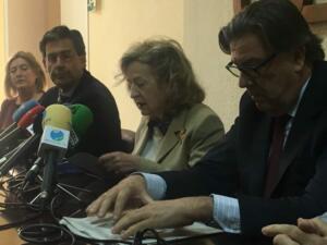 En la imagen, miembros de CEME y de la Plataforma de Empresarios de Melilla