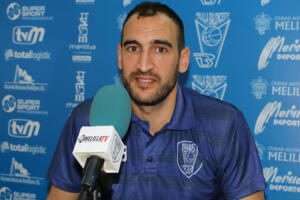 Dani Rodríguez, jugador del Club Melilla Baloncesto