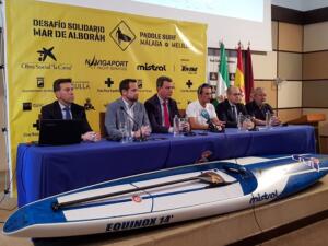 Antonio Miranda, en el acto de ayer en Málaga