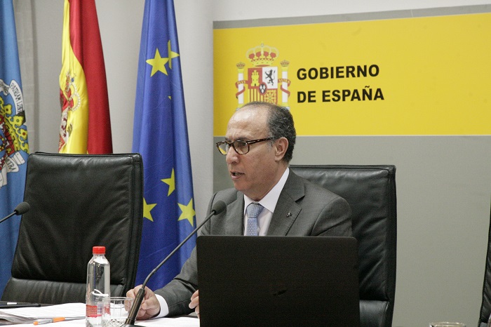 El delegado del Gobierno en Melilla, Abdelmalik El Barkani