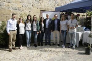 El consejero, junto a Autismo Melilla