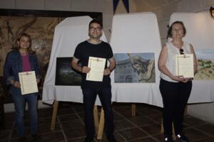Ganadores de la primera edición del concurso de pintura