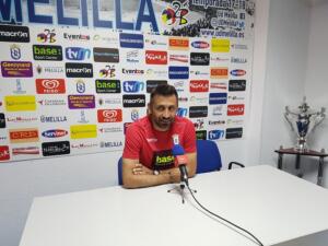 Manolo Herrero, entrenador de la U.D. Melilla