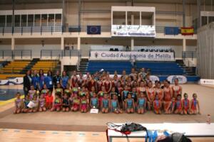 Todos los equipos se reunían al final de la competición para posar en la tradicional foto de familia