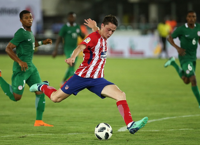 Borja Garcés debutó recientemente con el primer equipo en Nigeria