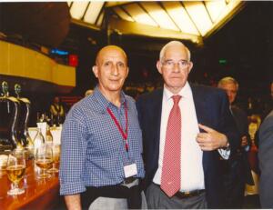 Alvarito, junto a Luis Aragonés