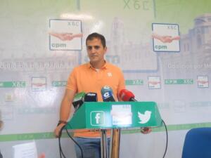 El diputado de Coalición por Melilla (CPM) Rachid Bussian