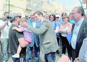 Pablo Casado, en una de sus visitas a la Ciudad Autónoma de Melilla