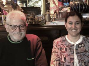Yonaida Selam (Intercultura) y Toni Roderic (Los Verdes)