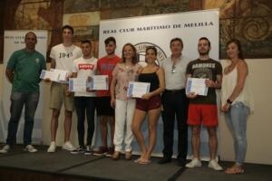 Los alumnos recogieron ayer su diploma acreditativo en el Real Club Marítimo de Melilla
