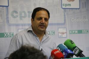 El portavoz de CPM, Hassan Mohatar