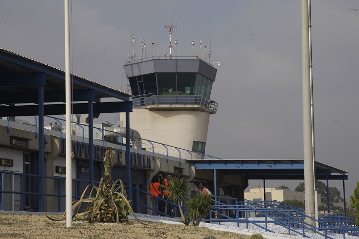El aeropuerto de Melilla registra en mayo un 1% más de pasajeros que en el mismo mes de 2017