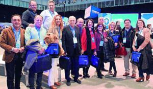 Parte de la delegación del PP de Melilla en el anterior congreso nacional del PP