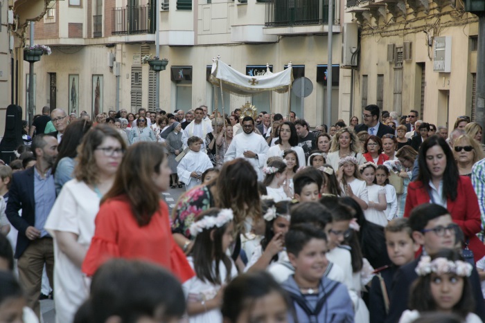 La asistencia a la procesión, una año más, fue multitudinaria
