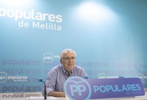 El presidente del Gobierno de Melilla, Juan José Imbroda