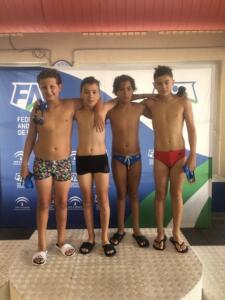 El C.N. Melilla ha participado con cuatro nadadores