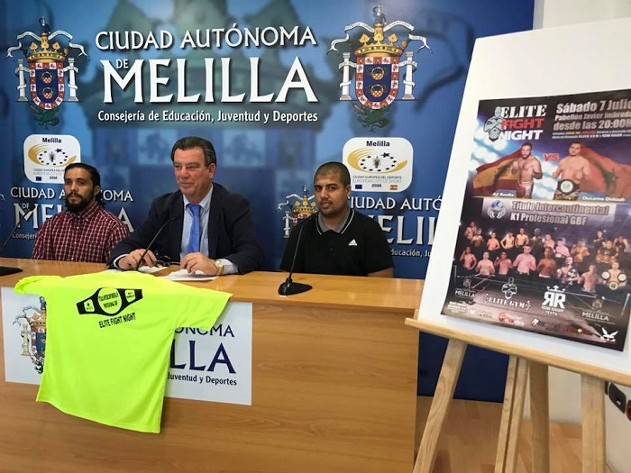 Acto de la rueda de prensa del evento melillense