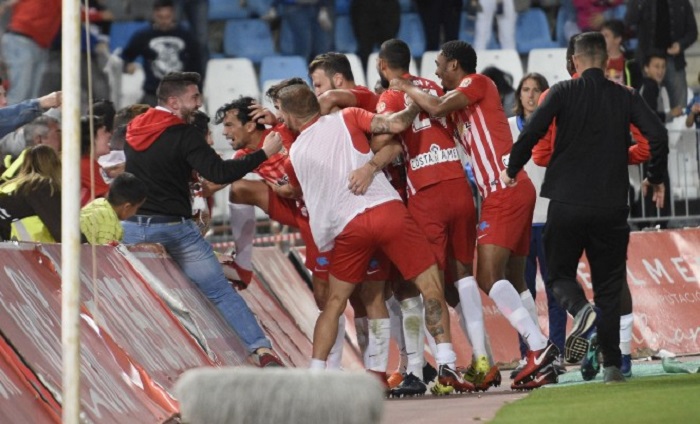 La U.D. Almería logró salvar la categoría la pasada temporada en la Segunda División A