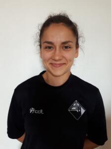 Soraia Castro, jugadora portuguesa que ocupa la demarcación de ala derecha