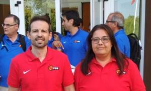 Juan Antonio Regaña y Gema Alemán se desplazaron el pasado fin de semana a Alcobendas