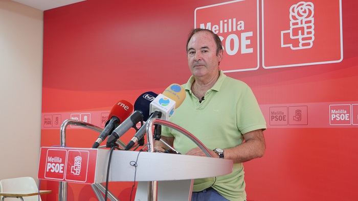El secretario Autonómico y Municipal del PSOE local, Francisco Vizcaíno
