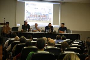 Luisma Rincón, en la Asamblea del pasado jueves