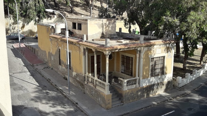 Imagen actual de la antigua casa del capellán del cementerio conocida como ‘La casa del cura’
